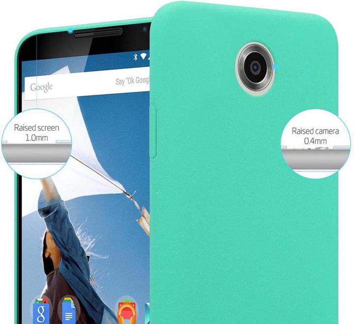 Actual product image Cadorabo Hard Cover Frosty Cover (Google Nexus 6)