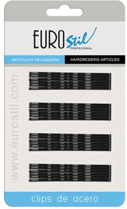 Caso Eurostil Box Of 24 Waves, Black, Small 5 Cm, Standard Estandar Black (1 Stk.)