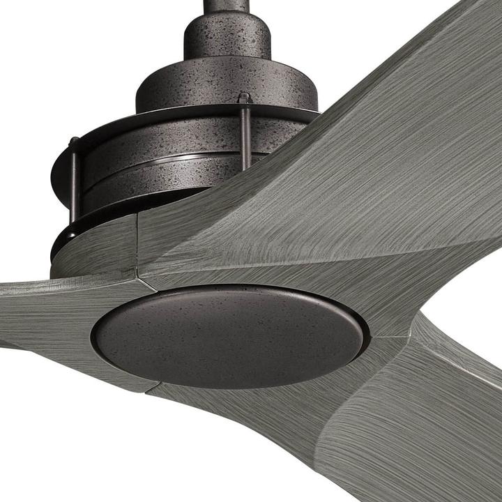 Immagine prodotto Elstead Lighting Ventilatore da soffitto silenzioso Ried Ø142cm + telecomando (38.30 dB)