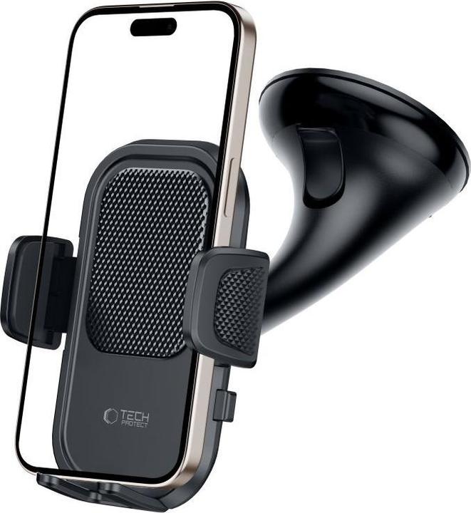 Image du produit Tech-Protect Auto holder V8 UNIVERSAL DASHBOARD&VENT CAR MOUNT BLACK Black