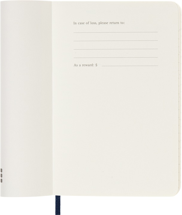 Actual product image Moleskine Notebook (A6, Pocket, English)