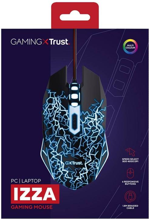 Actual product image Trust GXT105X IZZA MOUSE (Cable)