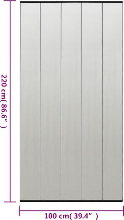 Actual product image vidaXL Baxter (100 x 220 cm)