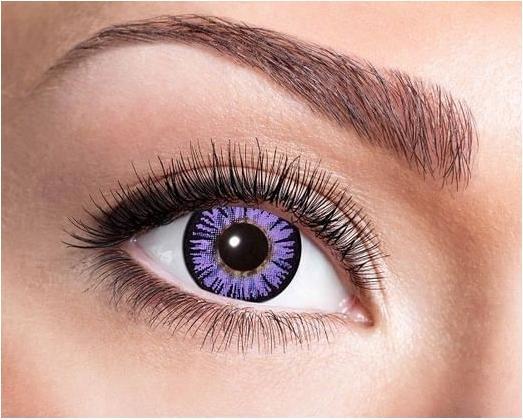 Produktbild Kontaktlinsen Big Eyes violett