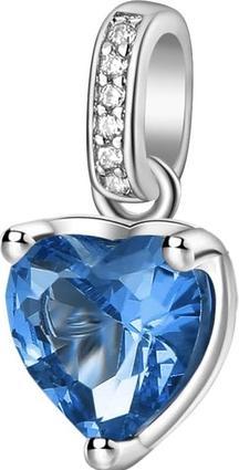 Produktbild Brosway Silver single earrings Heart Fancy Freedom Blue FFB88