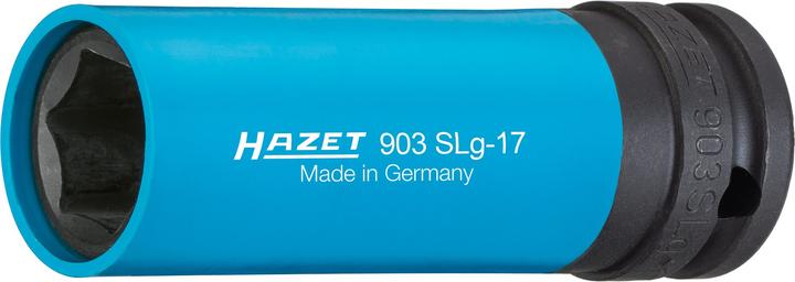Image du produit HAZET Douille à chocs ∙ 6 pans 903SLG-17 ∙ Carré creux 12,5 mm (1/2 pouce) ∙ Profil Traction à 6 pa… (17 mm)