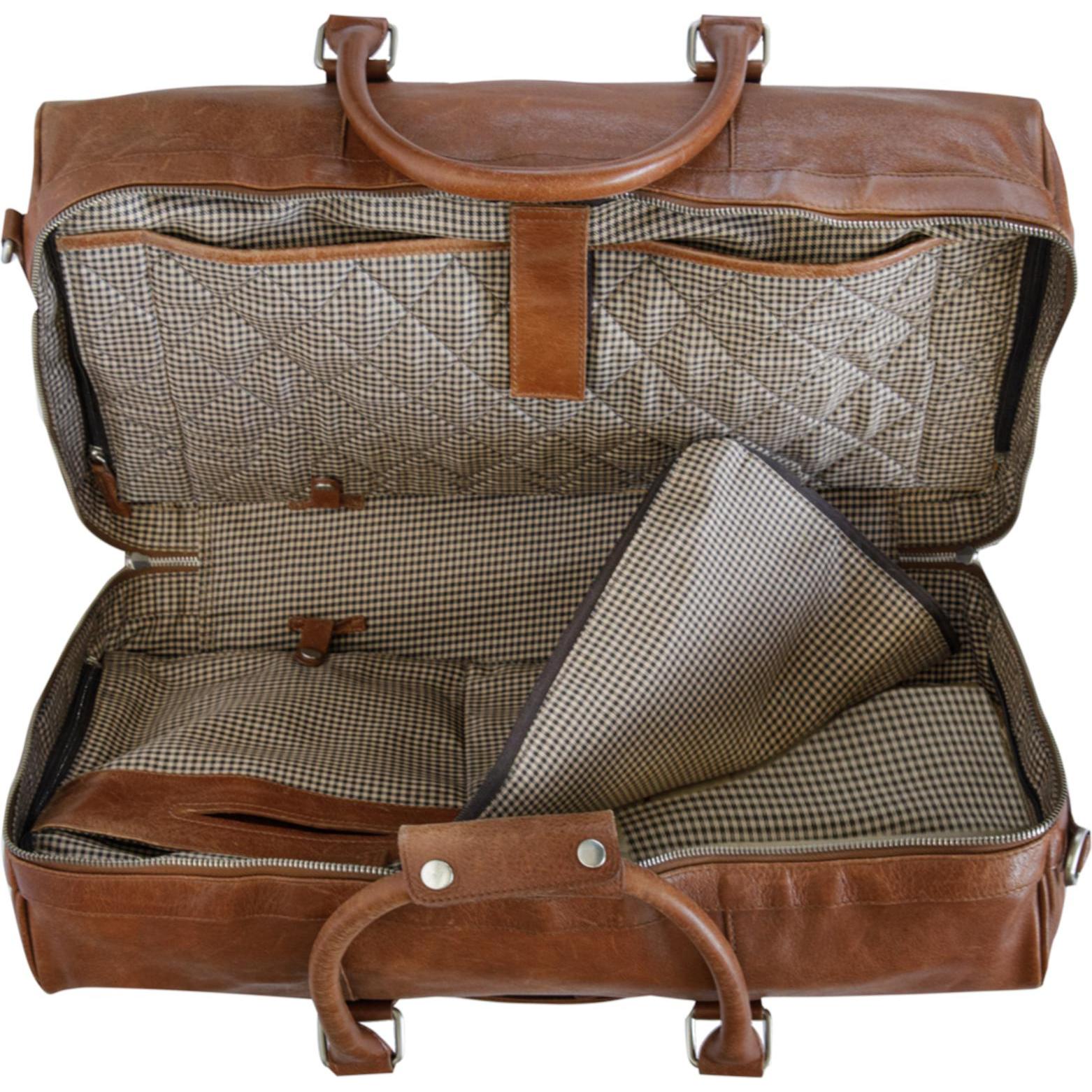 Thumbnail - dbramante1928, Tasche, Aalborg Weekender bag - Tan, Orange, (65.12 l)