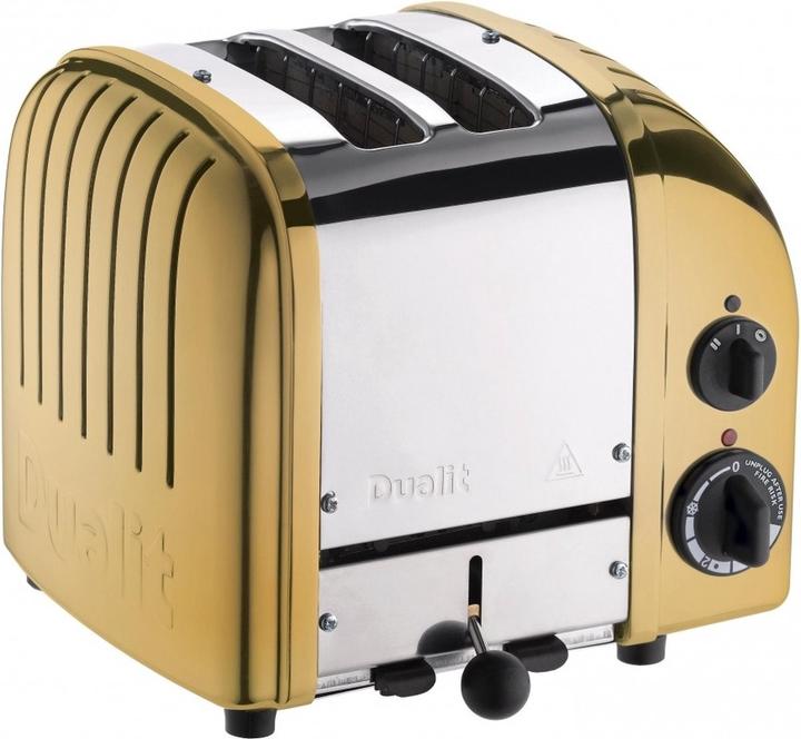 Dualit Broodrooster NewGen - extra brede sleuven - brass - D27391