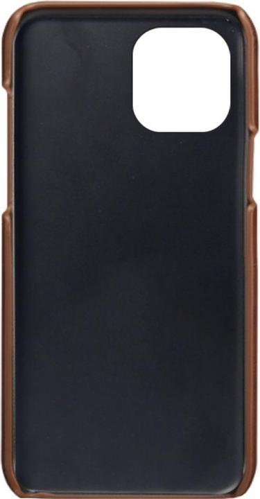 Produktbild Screenguard Apple iPhone 13 mini CardCaddy Leder Backcase mit Kartenfächern (Apple iPhone 13 mini)