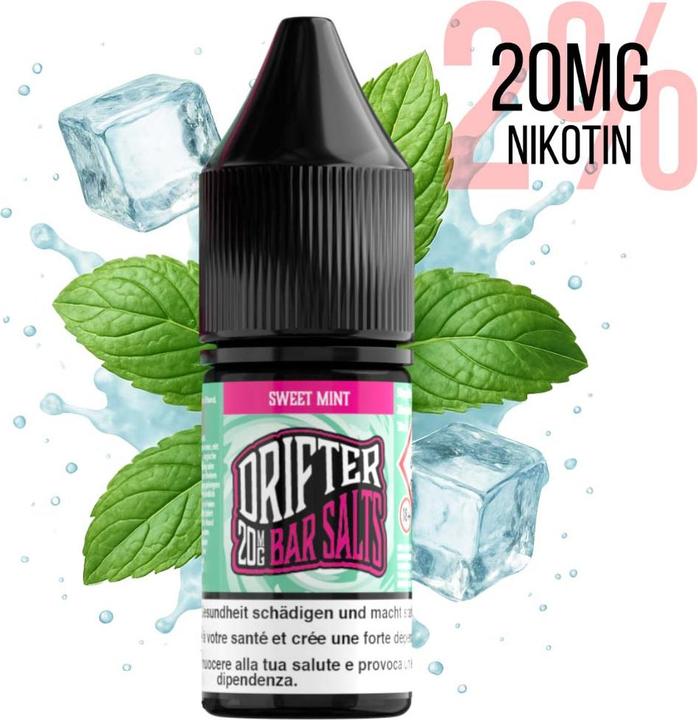 Immagine prodotto Drifter Bar Salts Sweet Mint 20m (Menta, mentolo)