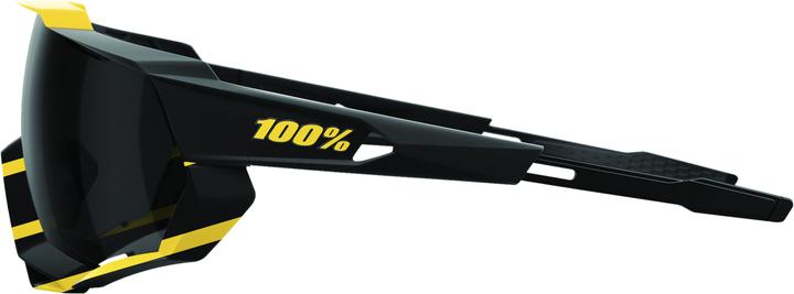 Image du produit 100% Speedtrap Brille Soft Tact Hazard - black mirror lens (Soft Tact Hazard, Lentille miroir noir)