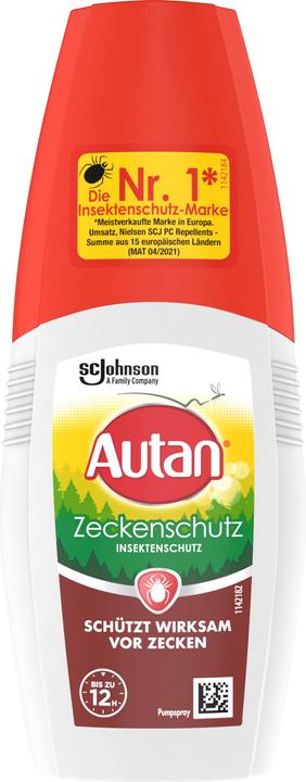 Immagine prodotto Autan Protezione Plus contro le zecche (100 ml)