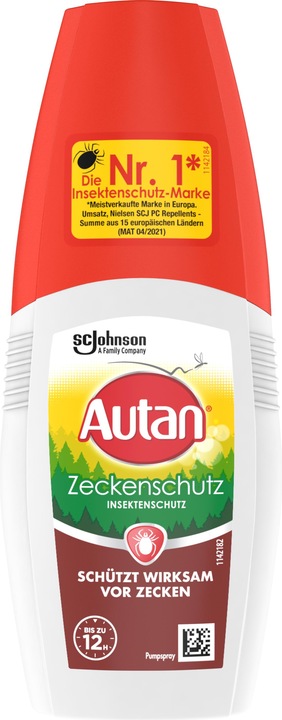 Actual product image Autan Protection Plus tick protection (100 ml)