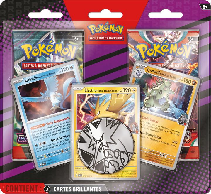 Actual product image Asmodée Pokémon : pack 2 boosters Q4 25 (Blister) 3 c.p. (French, Booster Pack)