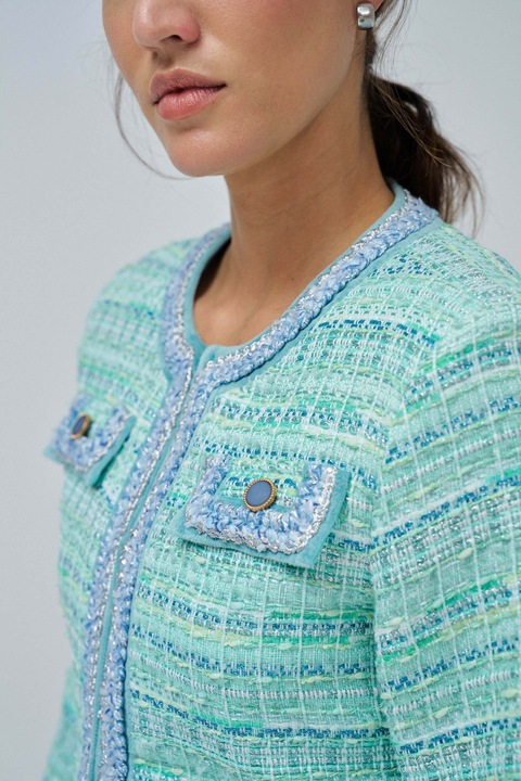 Produktbild Salsa Jeans Jacke Colorful Tweed Chanel-Style Jacket (S)