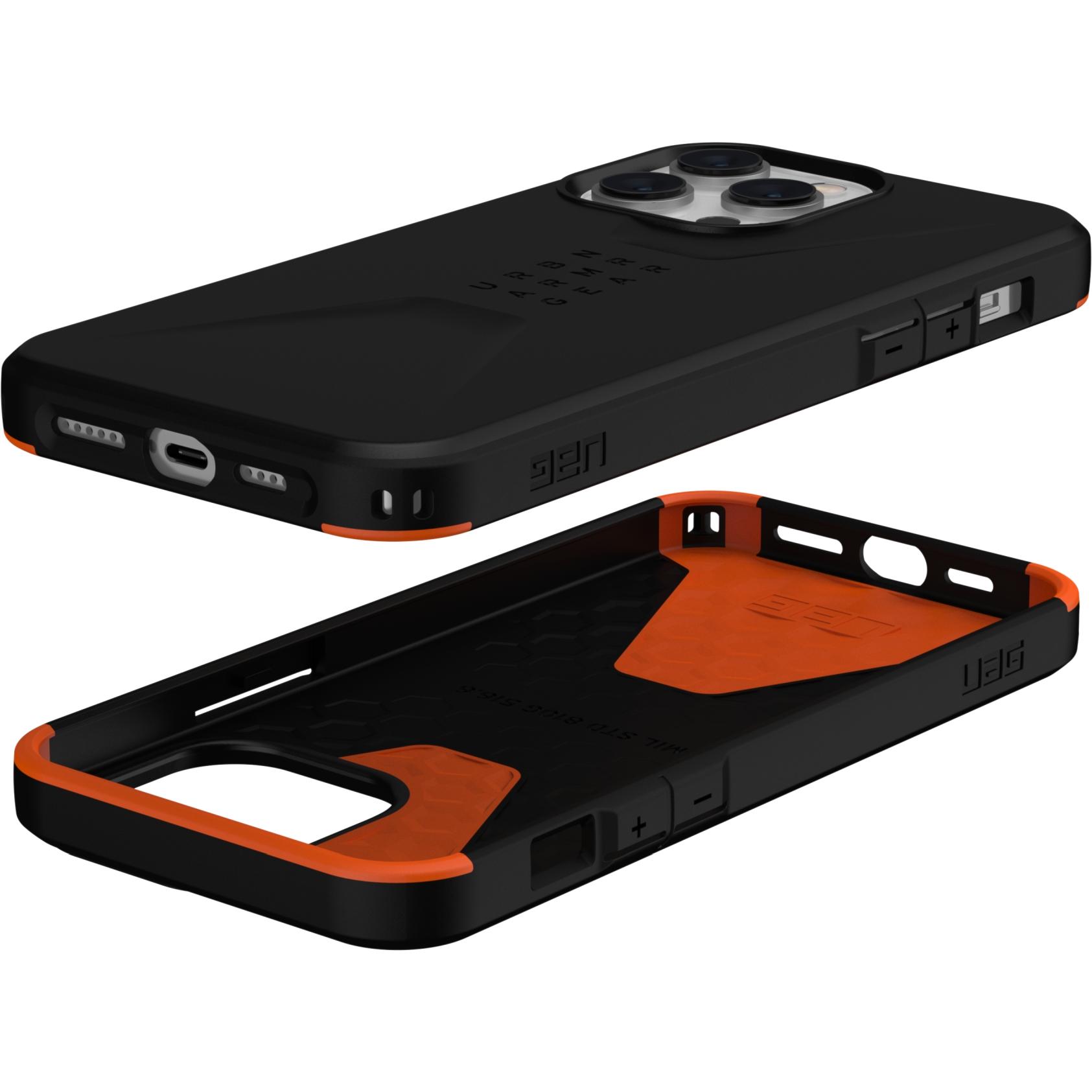 Thumbnail - UAG Civilian Case (Apple iPhone 14 Pro Max), Smartphone Hülle, Schwarz