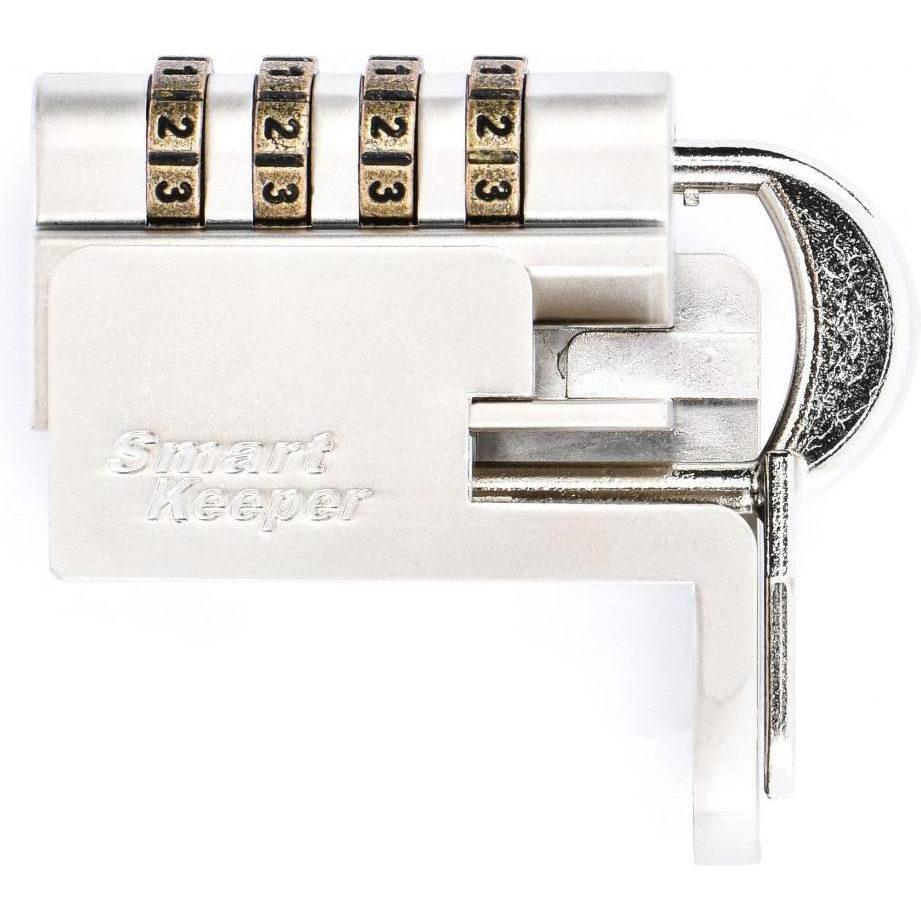 Smart Keeper PC Anti Diebstahl Schloss, Notebook Security, Silber