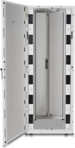 Actual product image APC NetShelter SX 48U 750mm Wide x 1070mm Deep Enclosure with Sides SE White (48 RU, 19 inch rack)