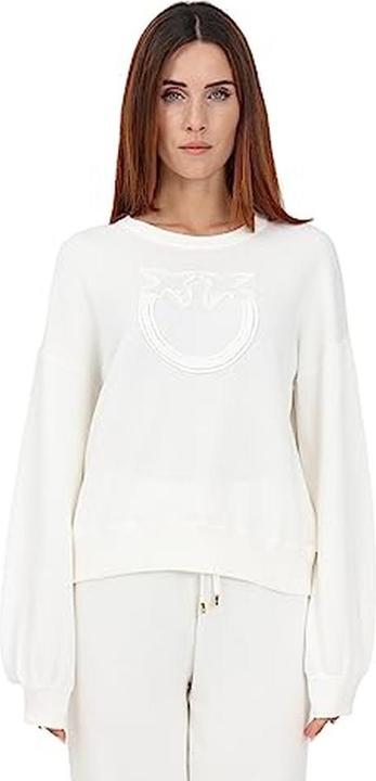 Image du produit Pinko Sweatshirt Acciuga effet ciseaux, technique, manches longues, col ras (XXL)