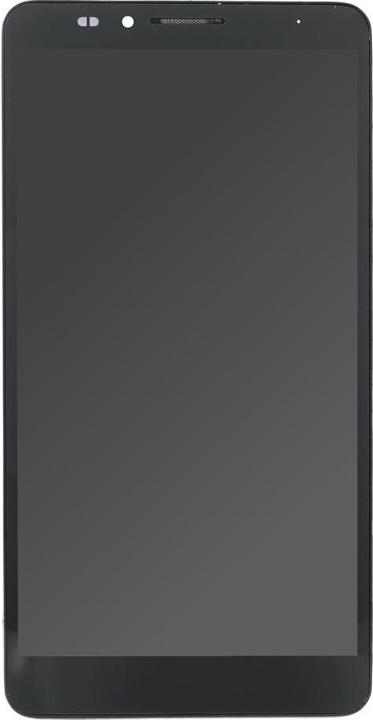 Produktbild OEM Display-Einheit + Rahmen für Huawei Mate 7 schwarz, ohne Logo (Display, Huawei Ascend Mate 7)