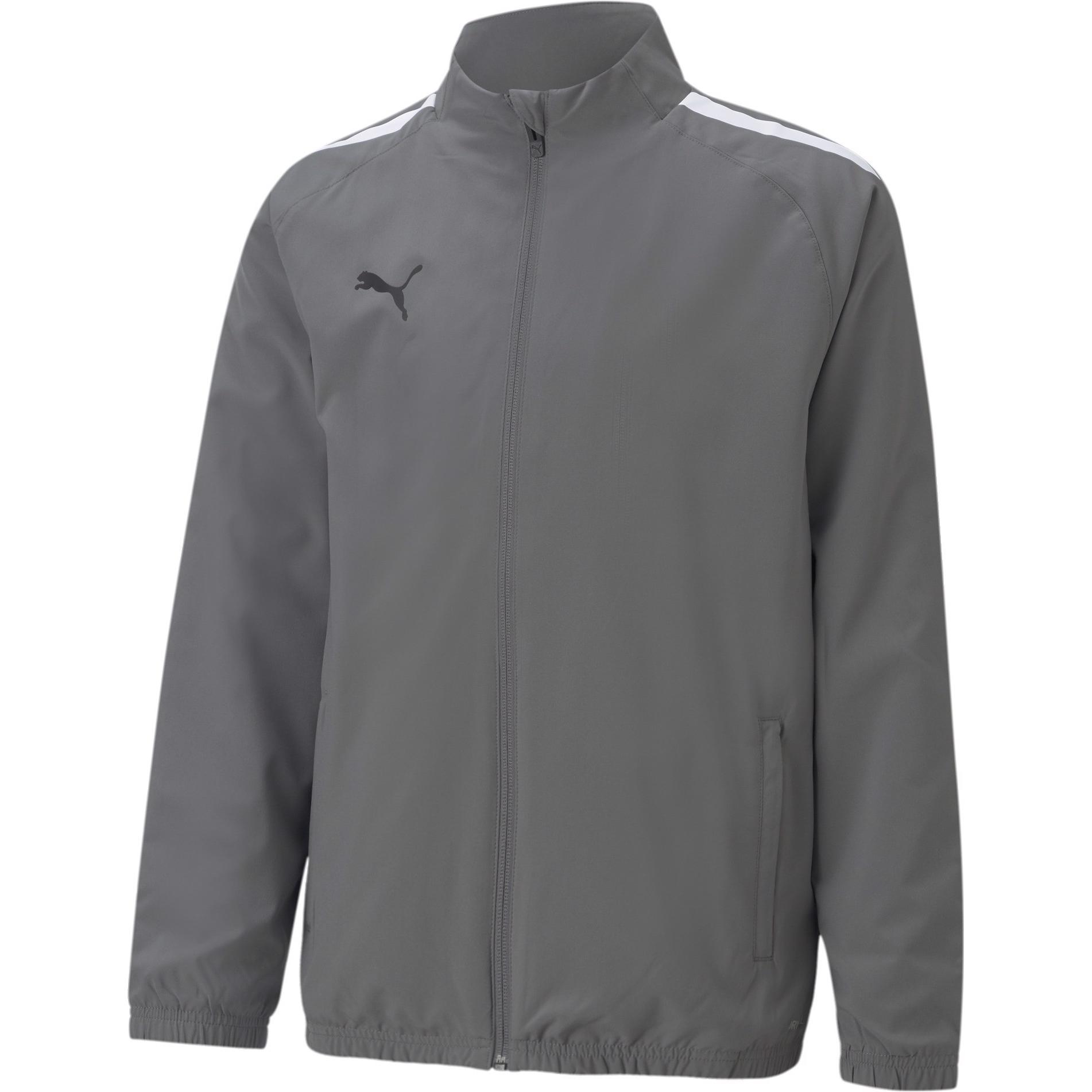 Thumbnail - Puma, Unisex, Laufjacke, teamLIGA Sideline Jkt Jr-657260 (152), Grau, 152