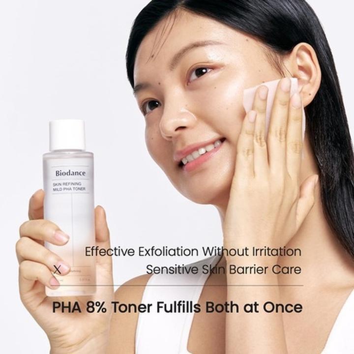 Immagine prodotto Biodance Skin Refining Mild PHA Toner Gentle Exfoliating Face Toner (Tonico per il viso, 150 ml)