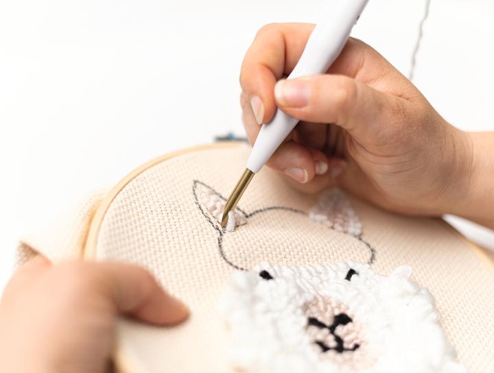 Produktbild Folia Punch Needle Set