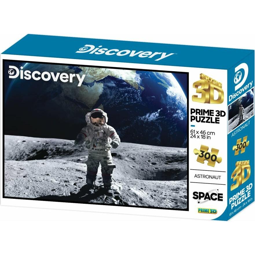 Prime 3D Puzzle Discovery: Astronaut 3D 300 Teile (300 Teile)