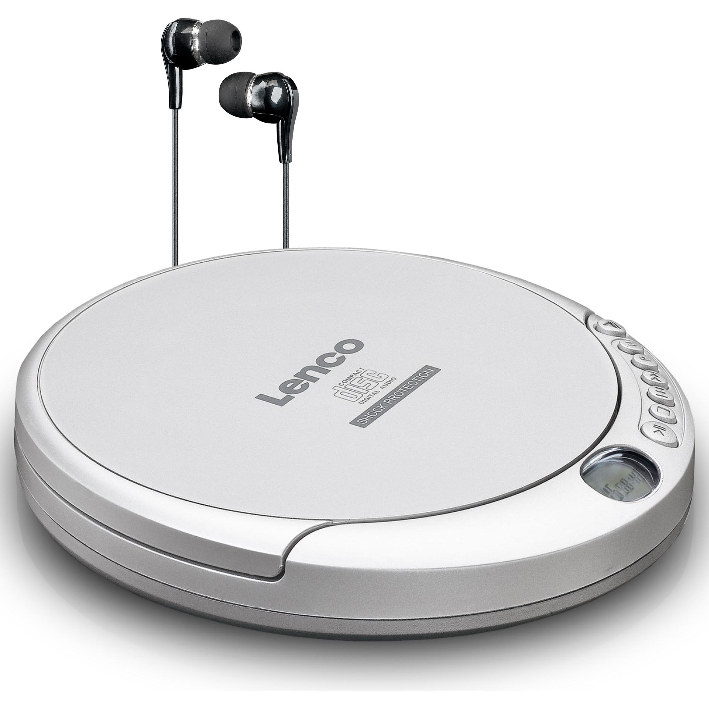 Thumbnail - Lenco CD-201, MP3 Player + Portable Audiogeräte, Silber