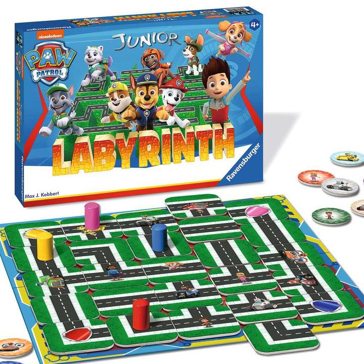 Actual product image Ravensburger Paw Patrol Junior Labyrinth (German, Spanish, French, Italian, English)