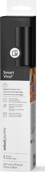 Actual product image Cricut Smart Vinyl Permanent Joy Xtra 24,1x91,5cm 1 sheet Black (P)