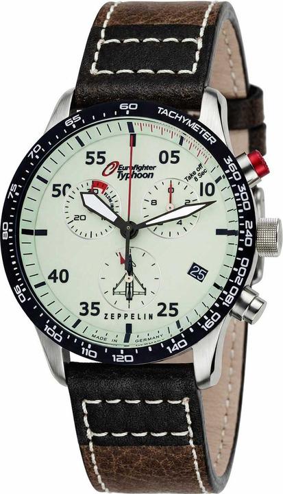 Image du produit Zeppelin Montre Eurofighter 7298-5, quartz (Chronographe, 43 mm)