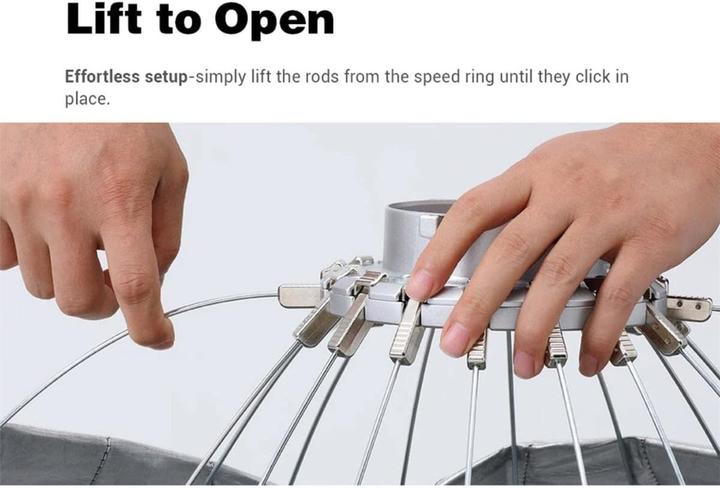 Immagine prodotto Godox Softbox parabolico a sgancio rapido, 120 cm (Soft box, 120 cm)