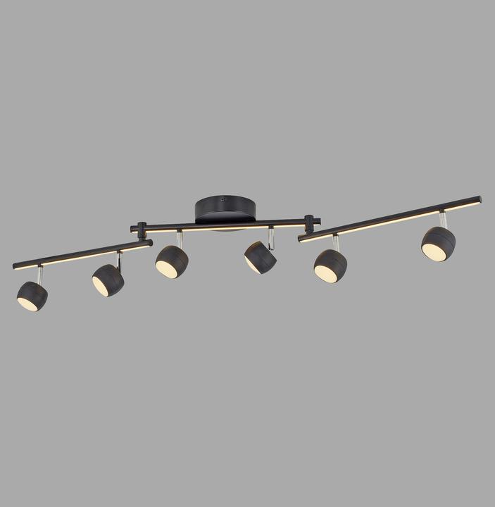 Produktbild Just Light LED-Deckenleuchte 11403-18, 32W, 3000K, 37000lm, ww, IP20, schwarz (3700 lm)