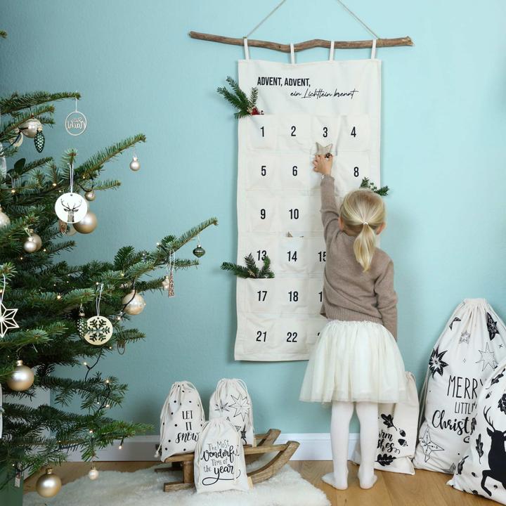 Immagine prodotto Papierdrachen Arazzo del calendario dell'Avvento - Una piccola luce sta bruciando