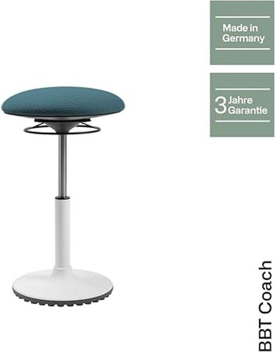 Produktbild Topstar Hocker BBT Coach, Mint, Material: Thermoplastisches (52 - 72 cm)