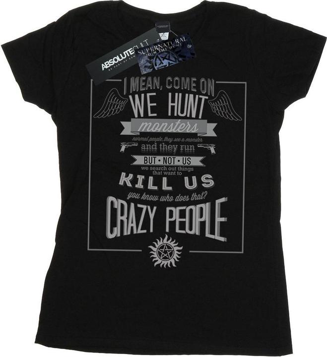 Produktbild Supernatural Crazy People TShirt (XXL)