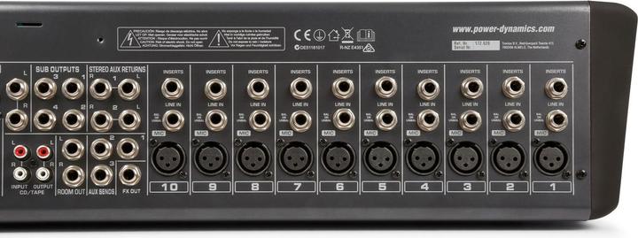 Produktbild Power Dynamics Mischpult PDM-S2004 (Studio- und Livemixer)