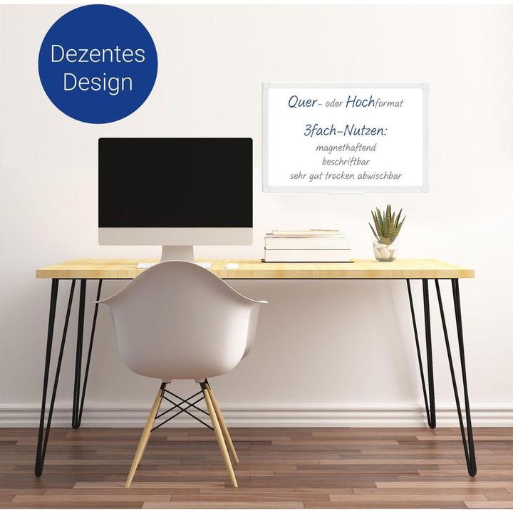 Productafbeelding Maul Whiteboard MAULprimo 30,0 x 45,0 cm wit geplastificeerd staal (30 x 45 cm)