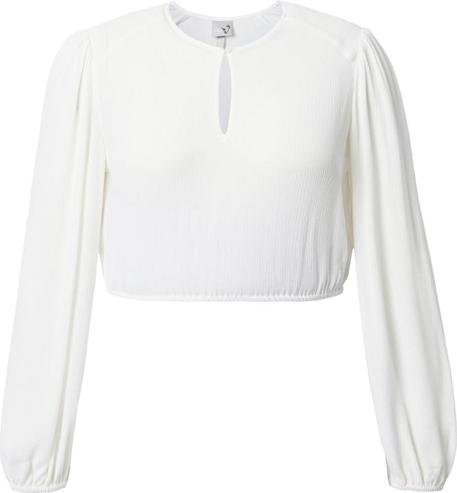 Produktbild Ulla Popken Dirndlbluse, Gummisaum, Rundhals, weiter Langarm (52)