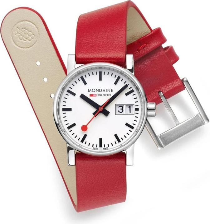 Actual product image Mondaine Evo2 (Analogue wristwatch, 30 mm)