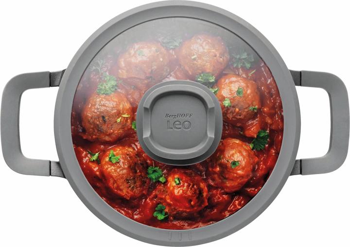 Produktbild BergHoff Kochtopf Leo Stone+ 20 cm (Kochtopf, Aluminium, 20 x 14 cm)