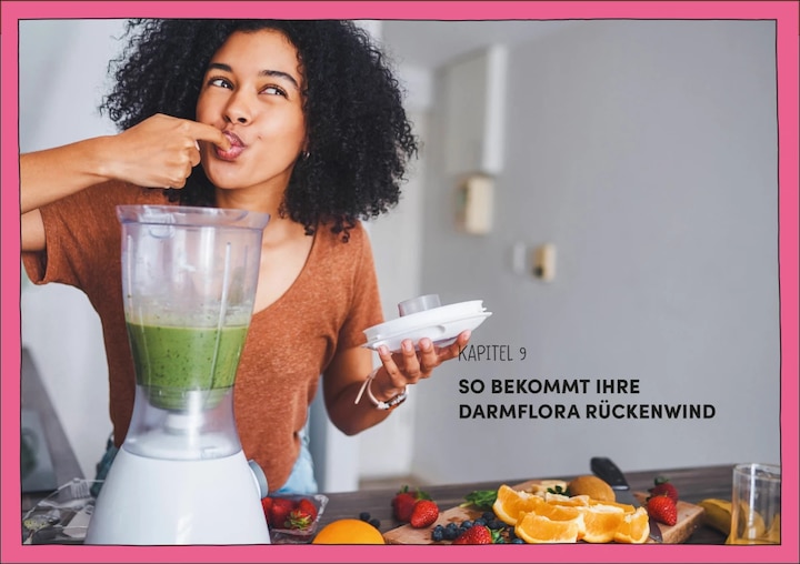 Produktbild Gesund mit Darm. Fitter, gelassener und jünger mit dem richtigen Mikrobiom (Deutsch, Michaela Axt-Gadermann, 2020)