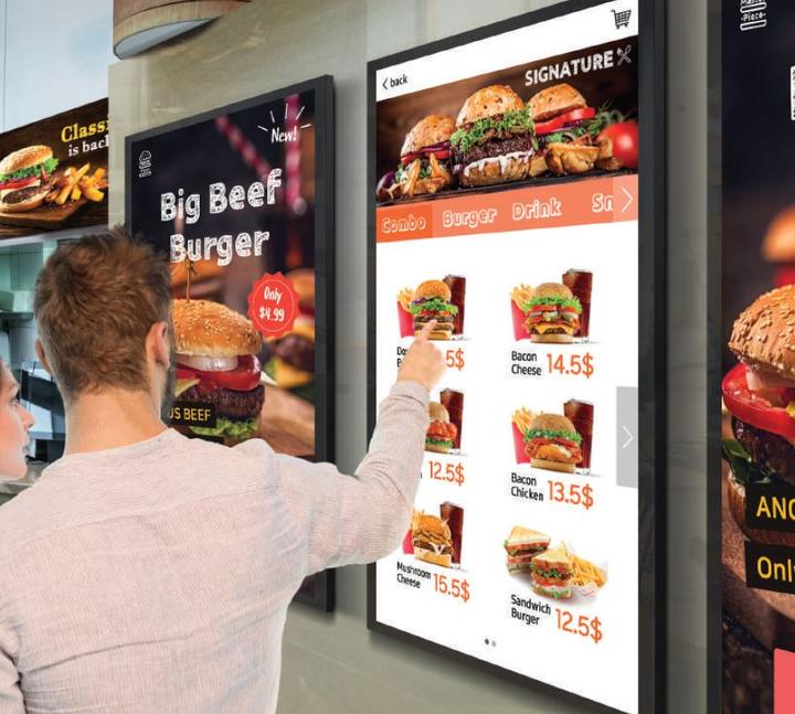 Actual product image Samsung QM32R-T (1920 x 1080 pixels, 32")