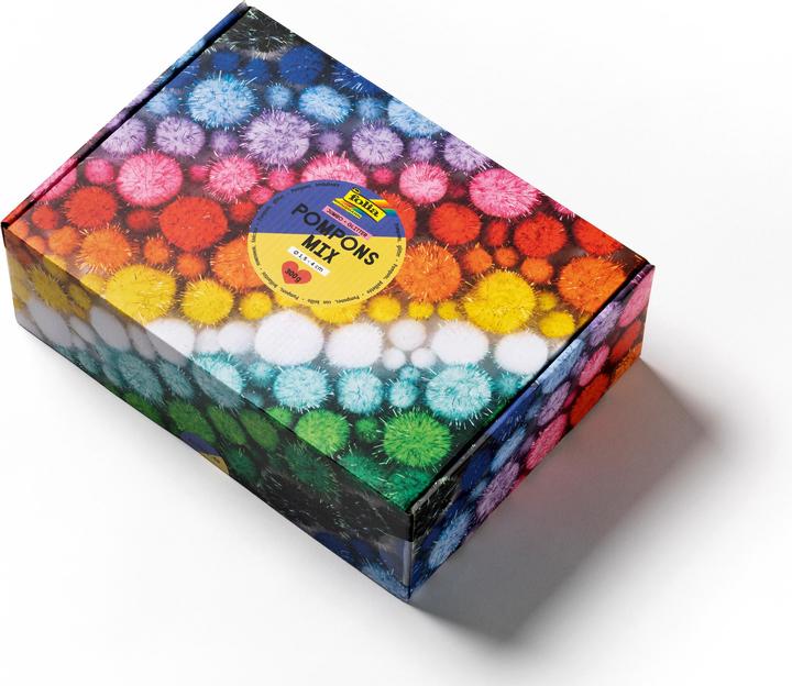Immagine prodotto Folia Pompons Mix glitter 300g