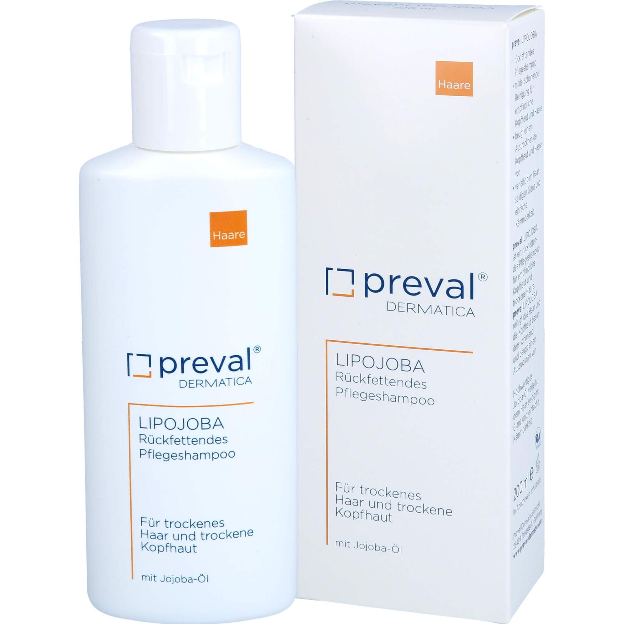 Thumbnail - Preval Dermatica, Shampoo, Preval Lipojoba (200 ml, Flüssiges Shampoo)