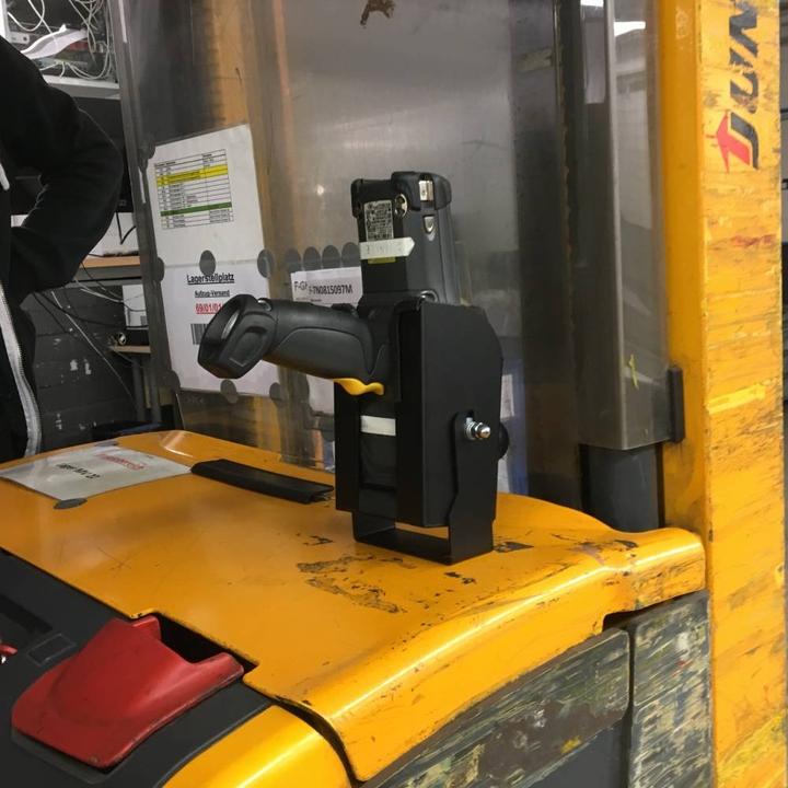 Produktbild Max Michel Scannerhalterung für Zebra MC9300, Montagebügel