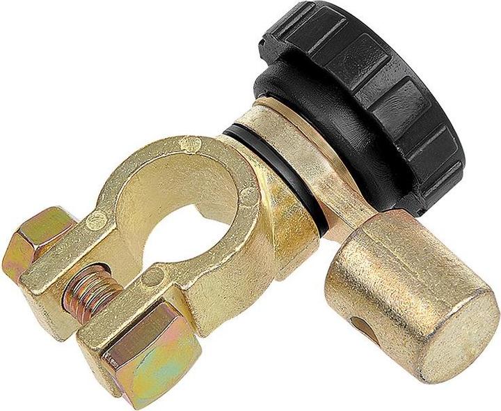 Image du produit ProPlus Batteriepolklemme (-) mit Stromunterbrecher rund im Blister