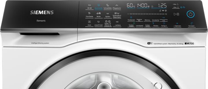 Produktbild Siemens iQ700, washer-dryer, 1400 rpm, WN54C2A40