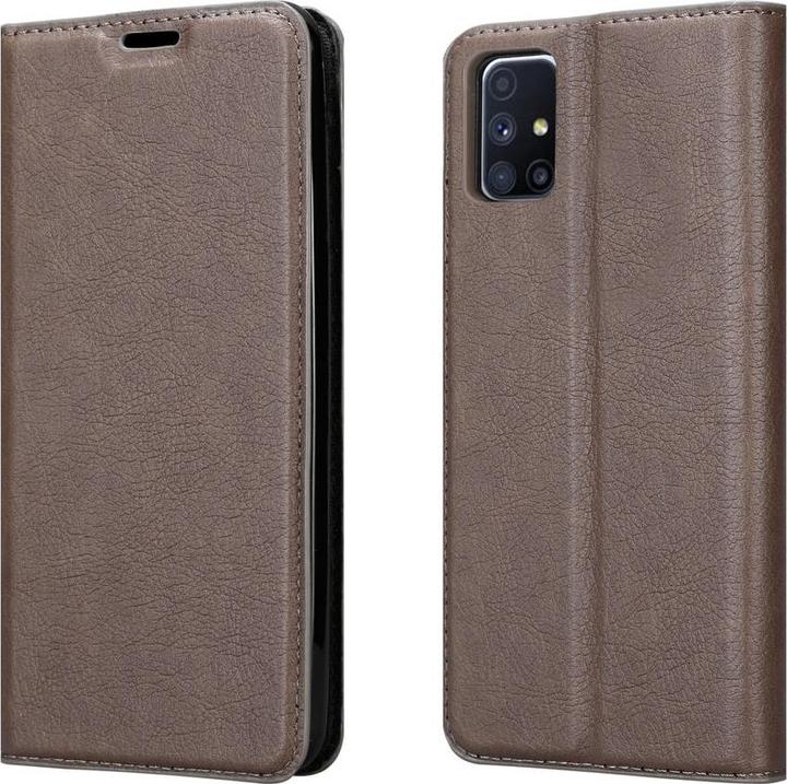 Actual product image Cadorabo Book Invisible Magnet Cover (Samsung Galaxy M51)